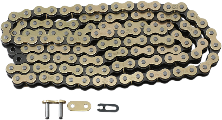 Did 420 Nz3 - High-Performance Motorcycle Chain - 120 Links - Gold 420NZ3G120RB