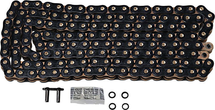 Ek 520 Zvx3 - Sportbike Chain - 150 Links - Black/Gold 520ZVX3-150KG