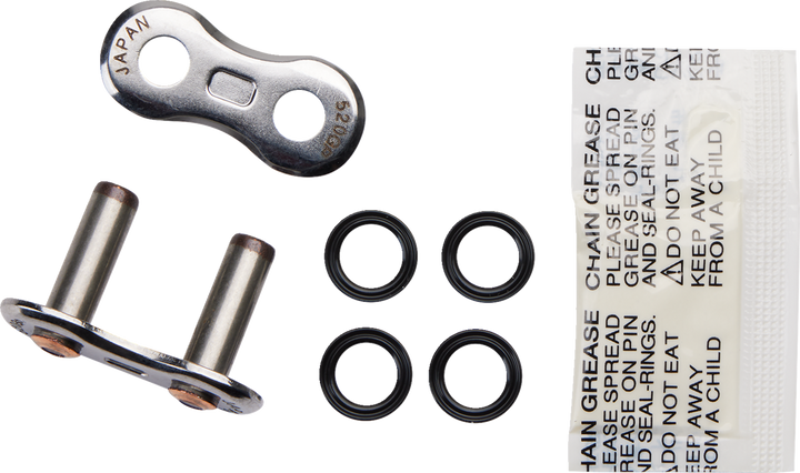 Threed 520 Gp - Connecting Link - Rivet - Chrome 520GP/3D-MLJ/C