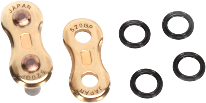 Threed 520 Gp - Connecting Link - Rivet - Gold 520GP/3D-MLJ/G