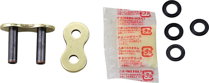 Rk 525 Max X - Connecting Link - Rivet - Gold 525MAXX-RL-G