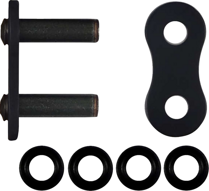 Rk 520 Max O - Connecting Link - Rivet - Black 520MAXO-RL-B