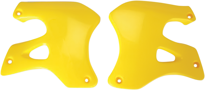 Ufo Radiator Covers - Rm Yellow SU02958101