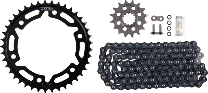 Vortex Chain And Sprocket Kit - Wss - Black - Honda Cbr1000 Rr CK2148