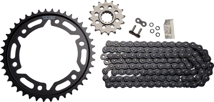 Vortex Chain And Sprocket Kit - Wss - Black - Honda Cbr1000 Rr CK2152