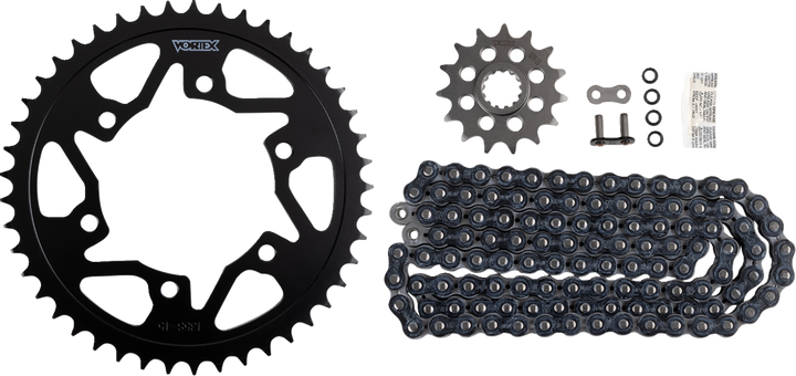 Vortex Chain And Sprocket Kit - Hfrs - Black - Suzuki Gsx-R600 CK6273