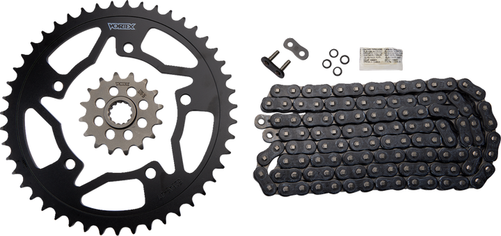 Vortex Chain And Sprocket Kit - Hfrs - Black - Suzuki Gsx-R750 CK6310