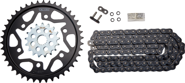 Vortex Chain And Sprocket Kit - Wss - Black - Suzuki Gsx-R1000 CK5166
