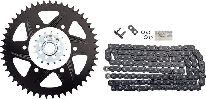 Vortex Chain And Sprocket Kit - Hfra - Black - Yamaha Yzf-R1 CK6360