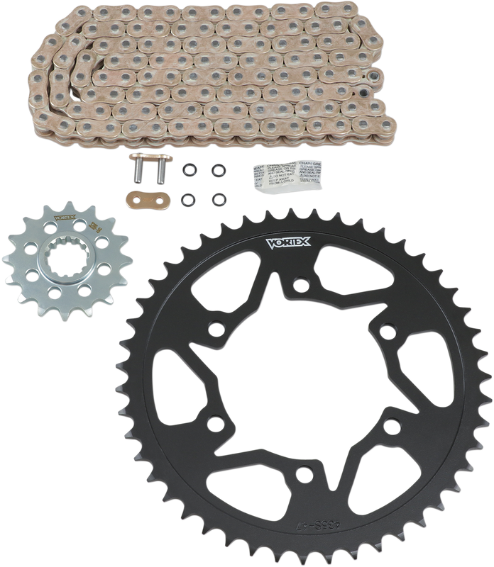 Vortex Chain And Sprocket Kit - Hfrs - Gold - Yamaha Yzf-R1 CKG6362