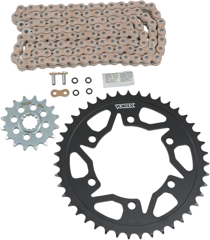 Vortex Chain And Sprocket Kit - Wss - Gold - Suzuki Gsx-R600 CKG6402