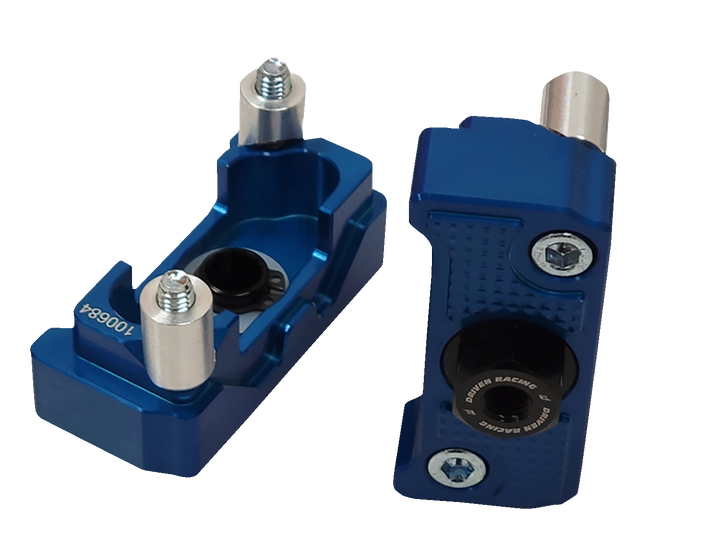 Driven Racing Captive Axle Block Sliders - Blue DRCAX-204BL