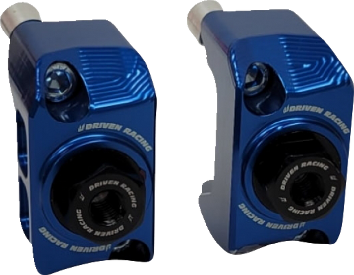 Driven Racing Captive Axle Block - Blue - Zx4 DRCAX-205BL