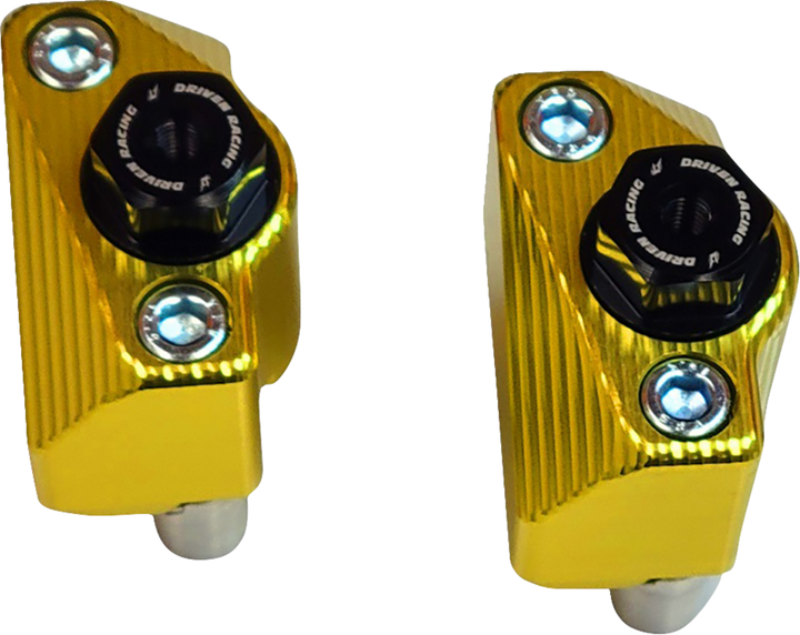 Driven Racing Captive Axle Block - Gold - Grom DRCAX-206GD