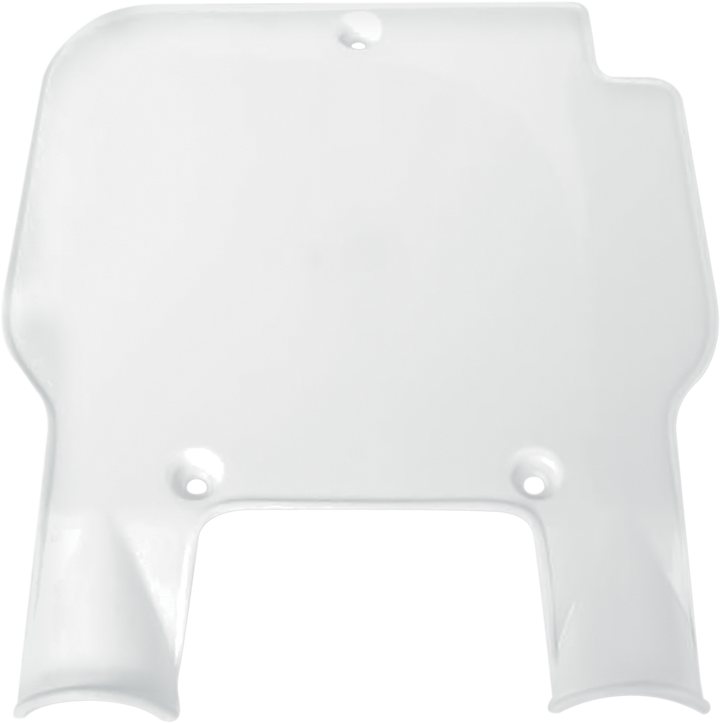 Ufo Front Number Plate - White KA02720047