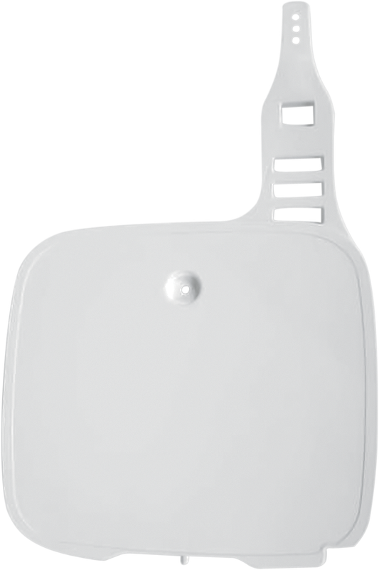 Ufo Front Number Plate - White YA02805046