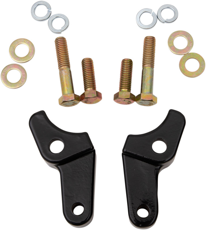 La Choppers Lowering Kit - Rear - Black Powder Coated LA-7590-06B