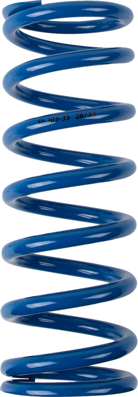 Moose Offroad Shock Spring - 55 Mm Od - 35 N/Mm - Blue 1312-0953