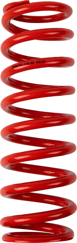 Moose Offroad Shock Spring - 59/62 Mm Od - 40 N/Mm - Red 1312-0961