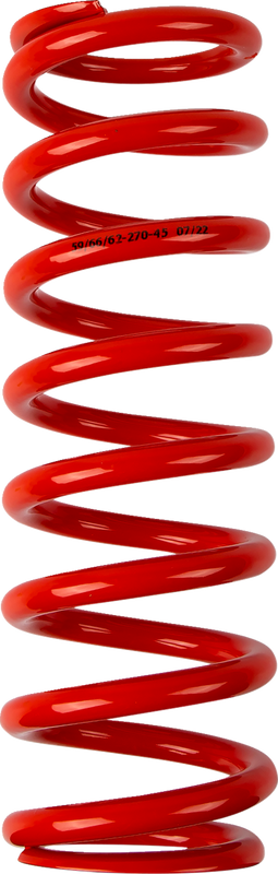 Moose Offroad Shock Spring - 59/62 Mm Od - 45 N/Mm - Red 1312-0963