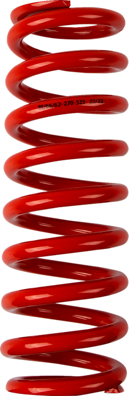 Moose Offroad Shock Spring - 59/62 Mm Od - 52.5 N/Mm - Red 1312-0966