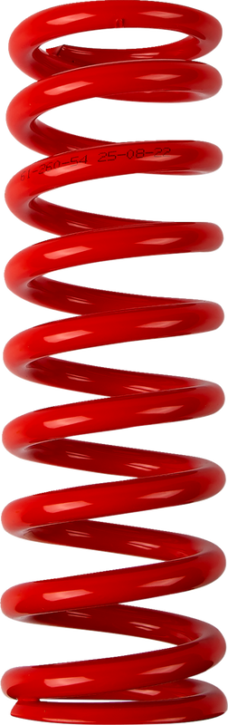 Moose Offroad Shock Spring - 61 Mm Od - 54 N/Mm - Red 1312-0972