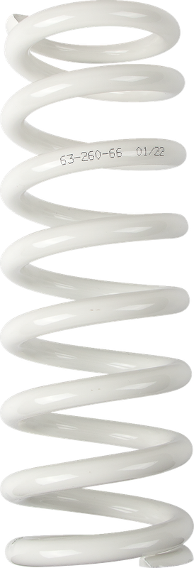 Moose Offroad Shock Spring - 63 Mm Od - 66 N/Mm - White 1312-0986