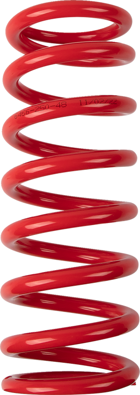 Moose Offroad Shock Spring - 64/66 Mm Od - 48 N/Mm - Red 1312-0989