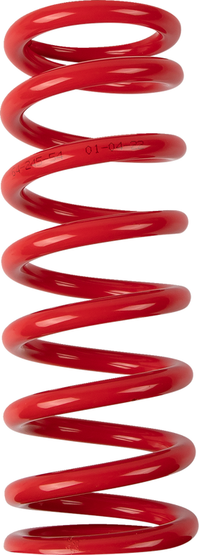 Moose Offroad Shock Spring - 64/66 Mm Od - 54 N/Mm - Red 1312-0991