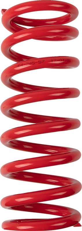 Moose Offroad Shock Spring - 64/66 Mm Od - 57 N/Mm - Red 1312-0992