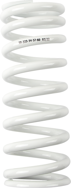 Moose Offroad Shock Spring - 59 Mm Od - 54/57/60 N/Mm - White 1312-1013