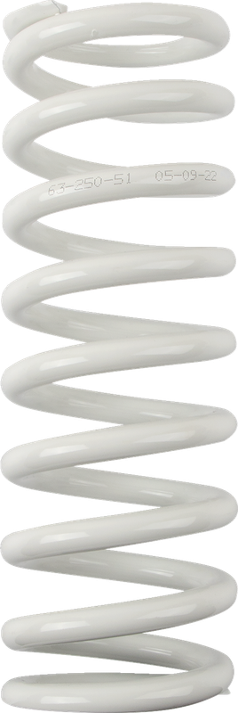 Moose Offroad Shock Spring - 63 Mm Od - 51 N/Mm - White 1312-1034