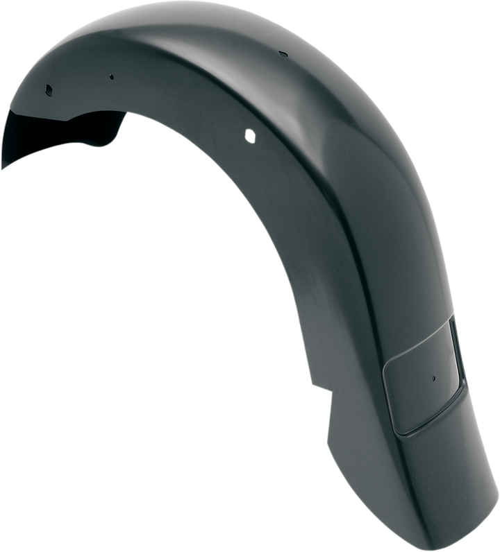 Klock Werks Wfb Benchmark Stretched Rear Fender - Frenched - Black - Steel KWF-01-0121