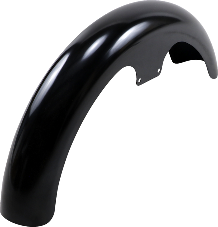 Klock Werks Wrapper Front Fender - Black - 21" - Hd Dyna/Softail KWF-02-0500S