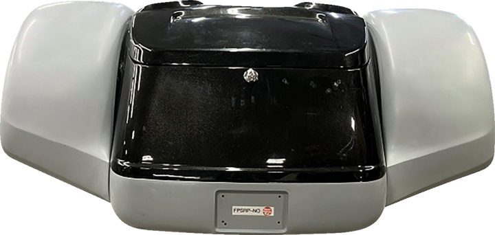 Paul Yaffe Bagger Nation Pro Street Rear Fender - Black Plate Frame - No Outlet - Flrt/Fltrt FPSFK-N-NO-B