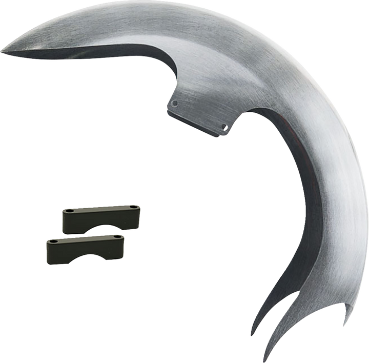 Paul Yaffe Bagger Nation Talon Front Fender - Oem - 16"-19" Wheel - With Black Adapters - Touring Models TALON-OEM-B
