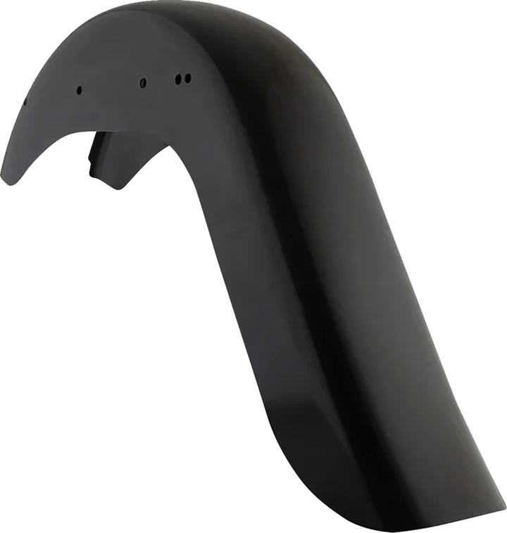 Klock Werks Benchmark Rear Fender - Vicla - Smooth - 9" Extended Rear - Black KWF-02-0310