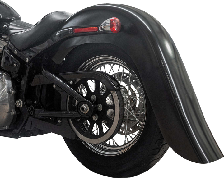 Klock Werks Benchmark Rear Fender - Vicla - Smooth - 9" Extender Rear - Black KWF-02-0312