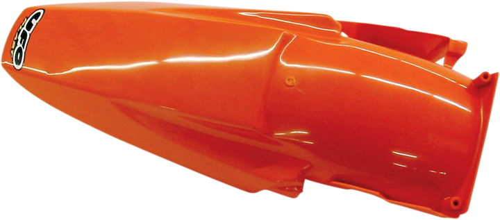 Ufo Enduro Rear Fender - Without Light - Orange KT03067-127