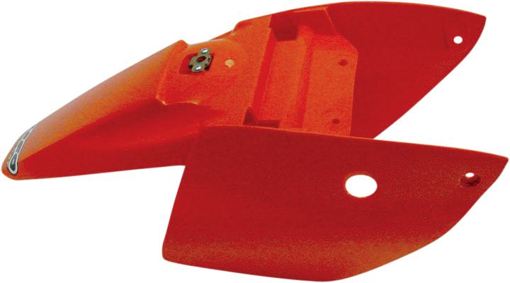 Ufo Rear Fender - With Side Panels - '98-'22 Oem Orange - Sx 65 KT03073-127
