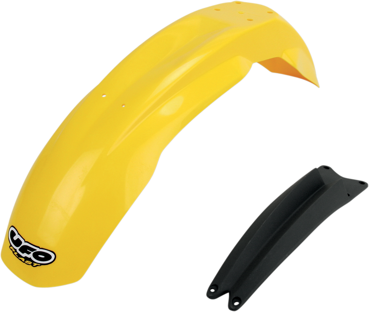 Ufo Front Fender - Yellow/Black - Husqvarna - Cr/Wr HU03312-103