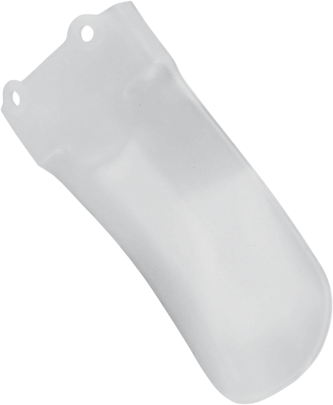 Ufo Rear Mud Plate - White - Kx 85 KA03786-280