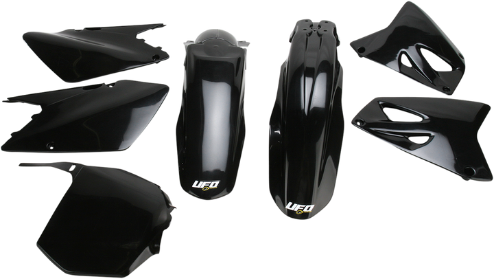 Ufo Replacement Body Kit - Black - Suzuki - Rm '06-'08 SUKIT402-001