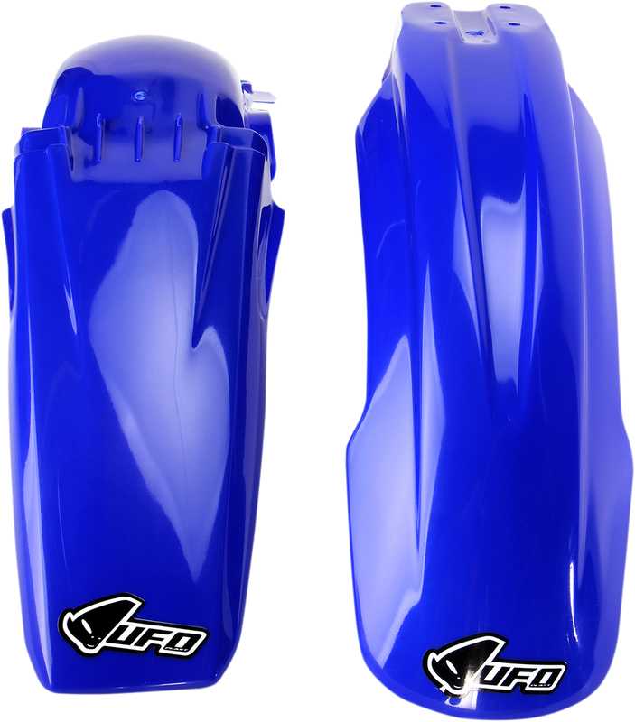 Ufo Front And Rear Mx Fender Kit - Blue - Yz125/250 YAFK300-999