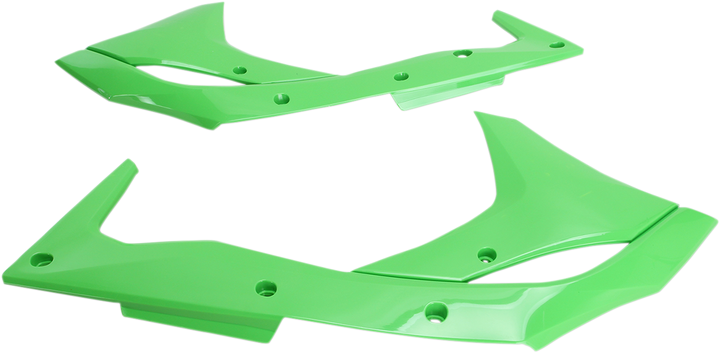 Ufo Radiator Covers - Kx Green KA04747-026