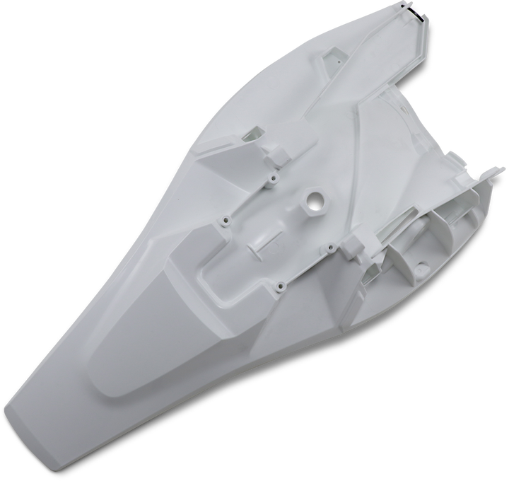 Ufo Mx Rear Fender - '18-'19 Oem White - Husqvarna - Tc '18-'24 HU03383-041