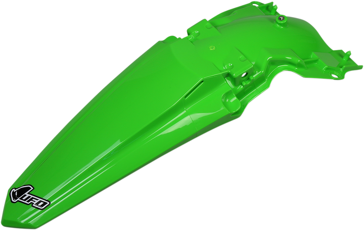 Ufo Mx Rear Fender - Oem Green - Kawasaki - Kx '19-'24 KA04749026