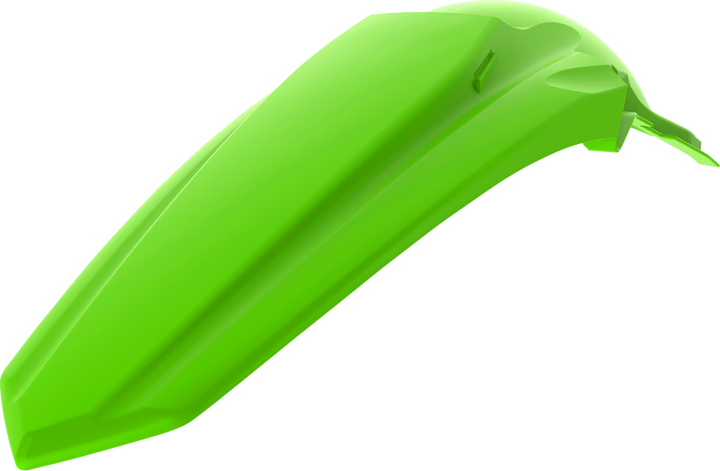 Polisport Fender - Rear - Restyle - Fluorescent Green - Kawasaki - Kx 8585400004