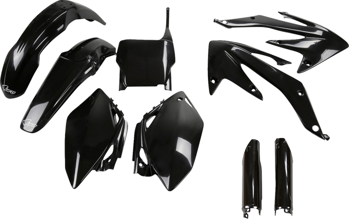 Ufo Body Kit - Black - Honda - Crf '05-'06 HOKIT108F@001