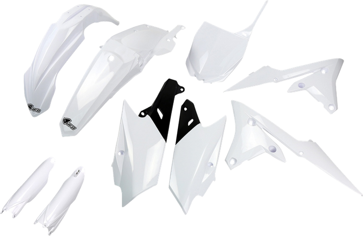 Ufo Body Kit - White/Black - Yamaha - Yz '14-'18 YAKIT318F@046